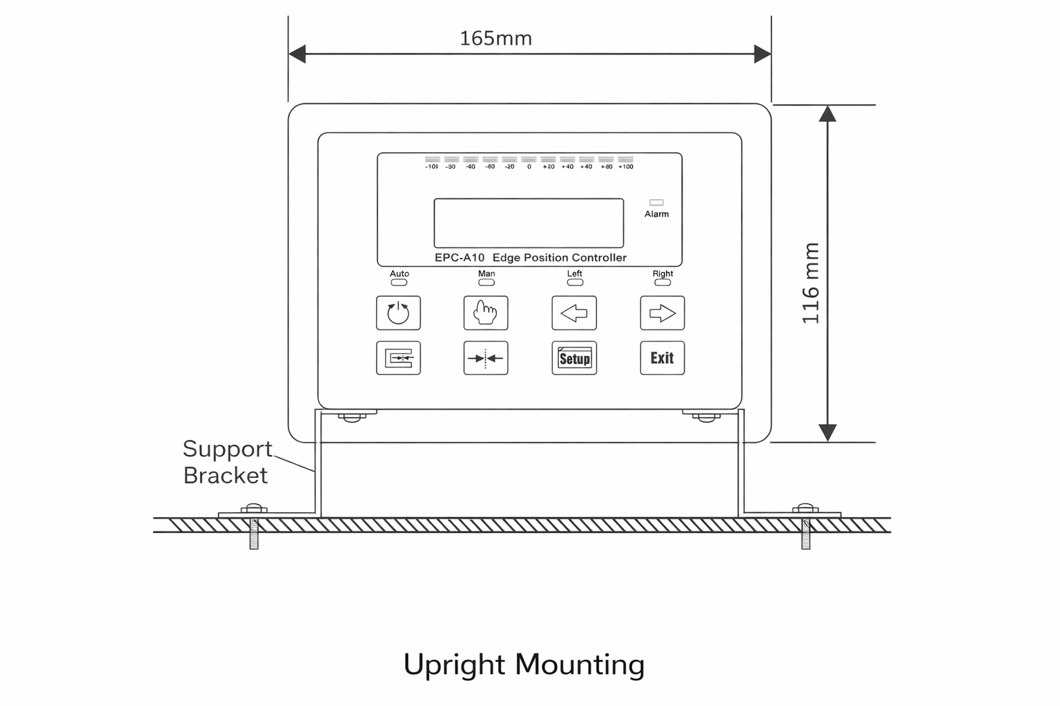 EPC-A10 Embedded Installation Drawing